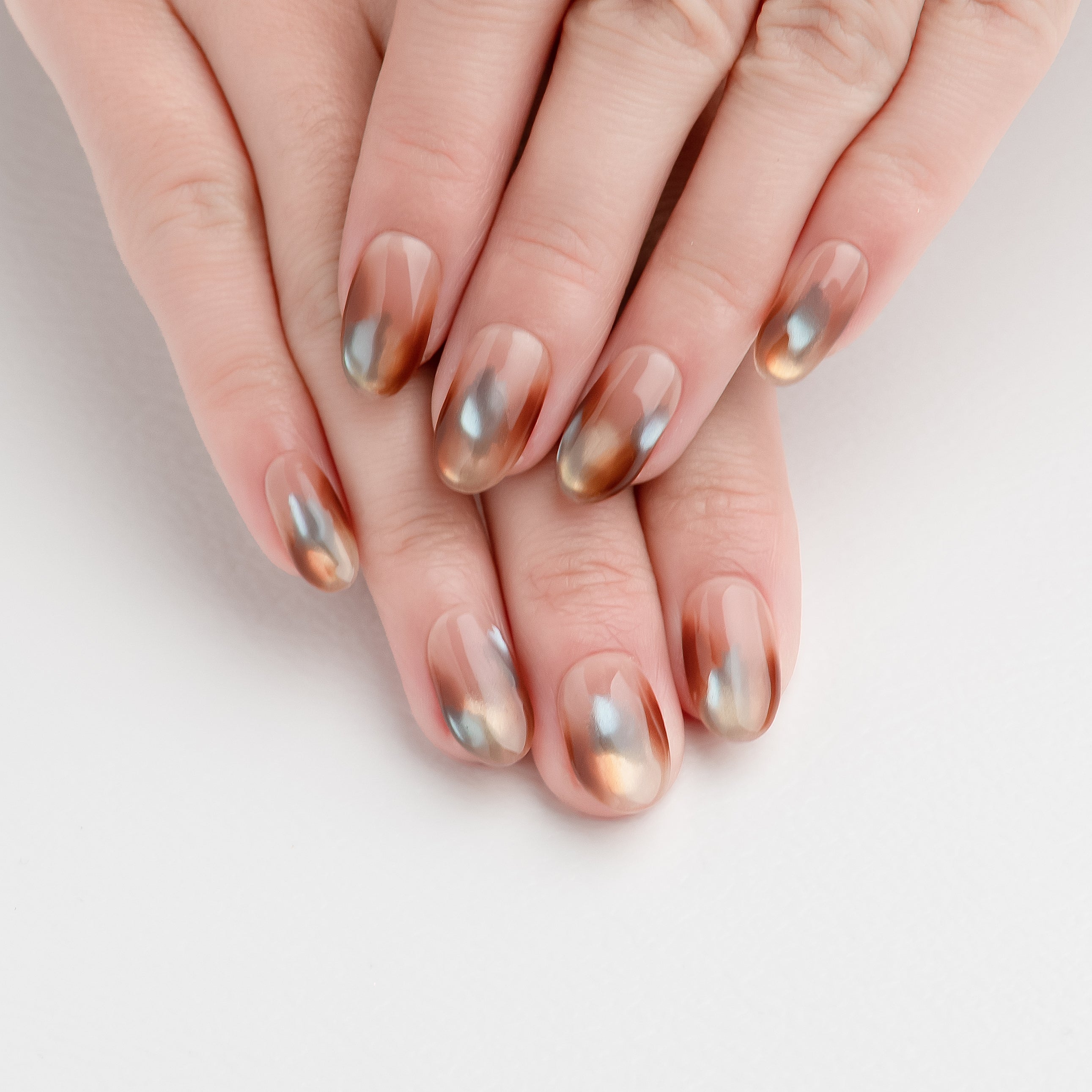 OUROBOROS ニュアンス×メタリックネイル - F15