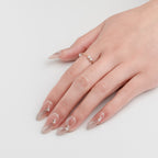 OUROBOROS ウェーブラインビジューネイル- F17