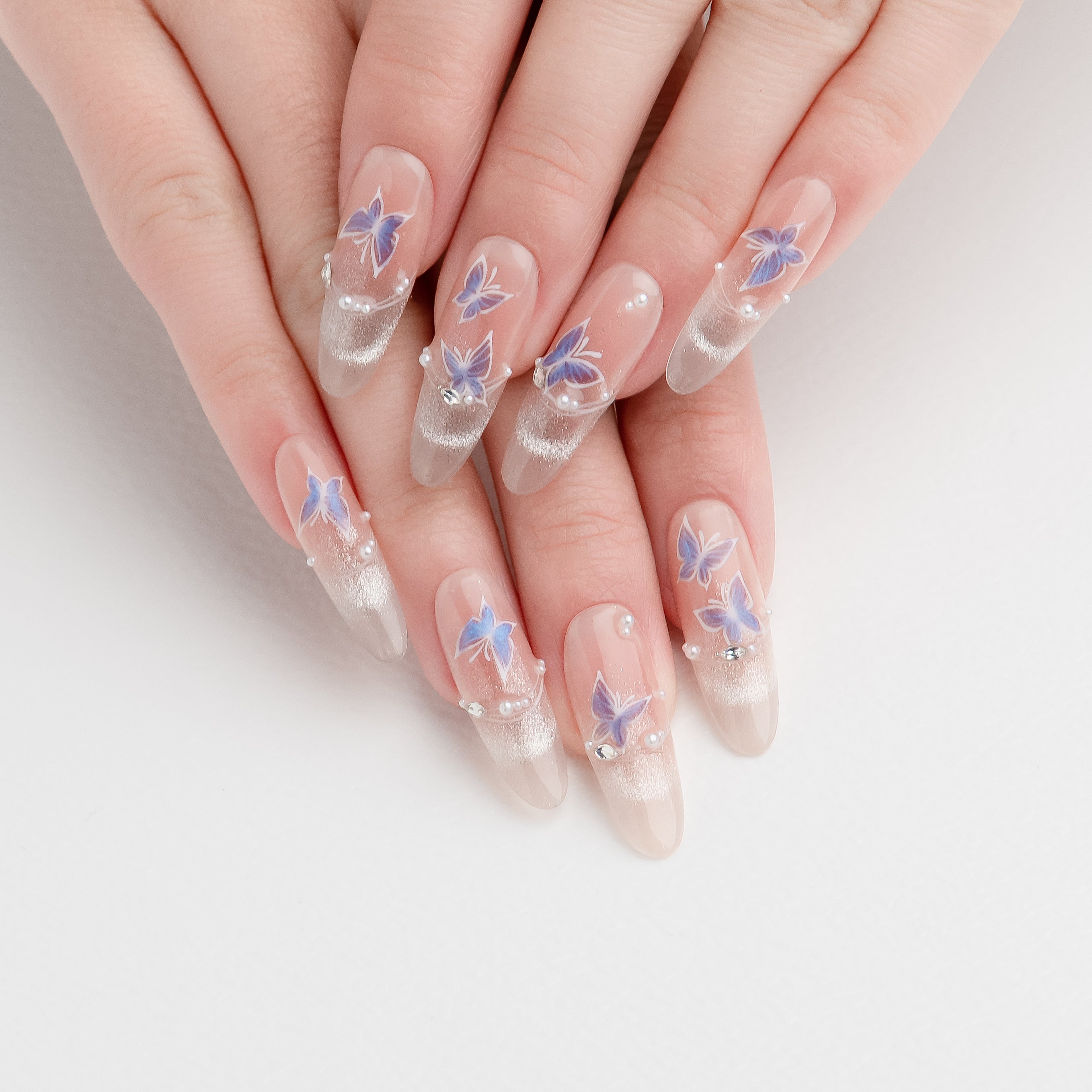 OUROBOROS バタフライグラデーションネイル- F18