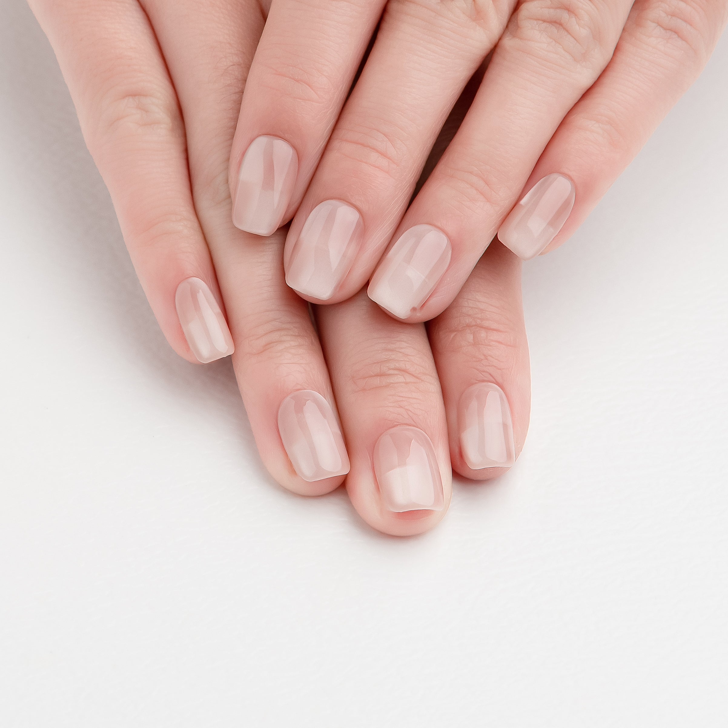 OUROBOROS ミルクピンク フレンチグラデネイル - F25