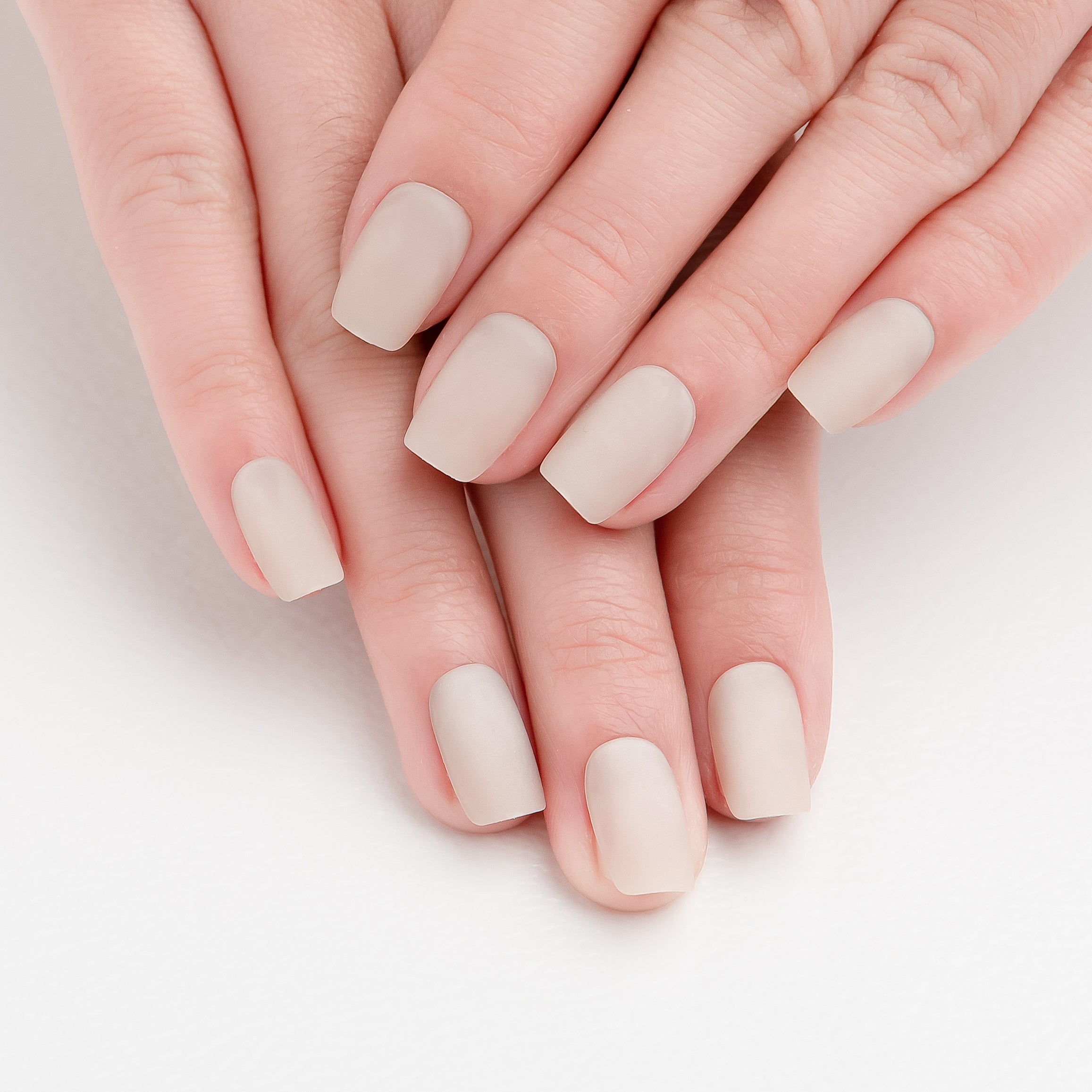 OUROBOROS ミルクベージュ マットネイル - F27